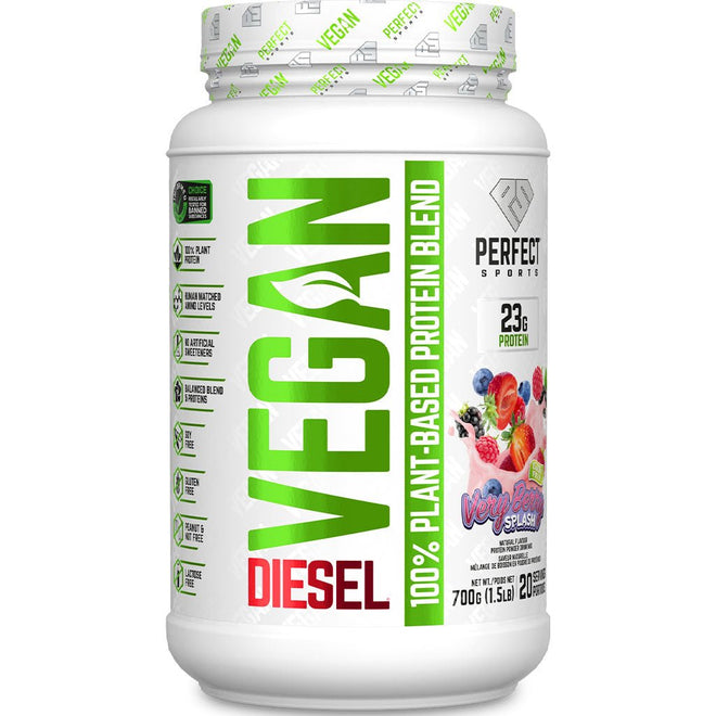 Perfect Sports DIESEL VEGAN 100% PLANT PROTEIN, 1.5lb