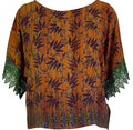 PRC6178 Avatar Pure Silk Boxy Top