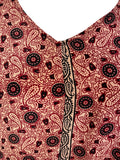 PRC6975 Avatar Pure Silk Waterfall Top
