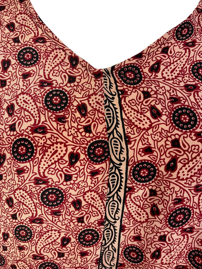 PRC6975 Avatar Pure Silk Waterfall Top