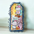 AALL and Create - A7 Stamp Set - Brainy and Cute