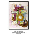 Pink Ink Designs Hickory Dickory Dock 6 in x 8 in Clear Stamp Set