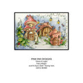 Pink Ink Designs A-Door-Able 6 in x 8 in Clear Stamp Set