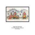 Pink Ink Designs Christ-Mouse Express 6 in x 8 in Clear Stamp Set