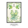 Pink Ink Designs Two Turtle Doves 6 in x 8 in Clear Stamp Set