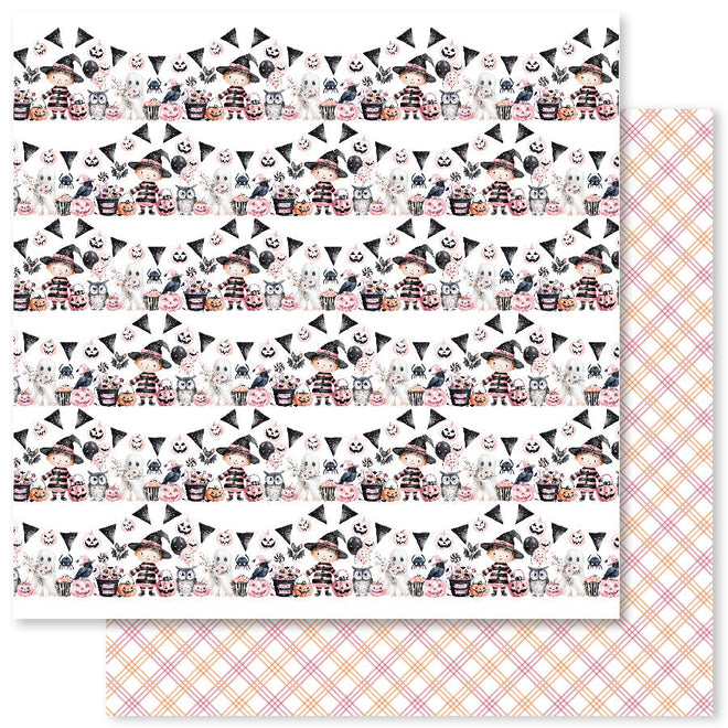 Pink Halloween 12x12 Paper Collection 32796