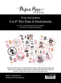 Pink Halloween 6x8" Die Cuts & Sentiments 32868