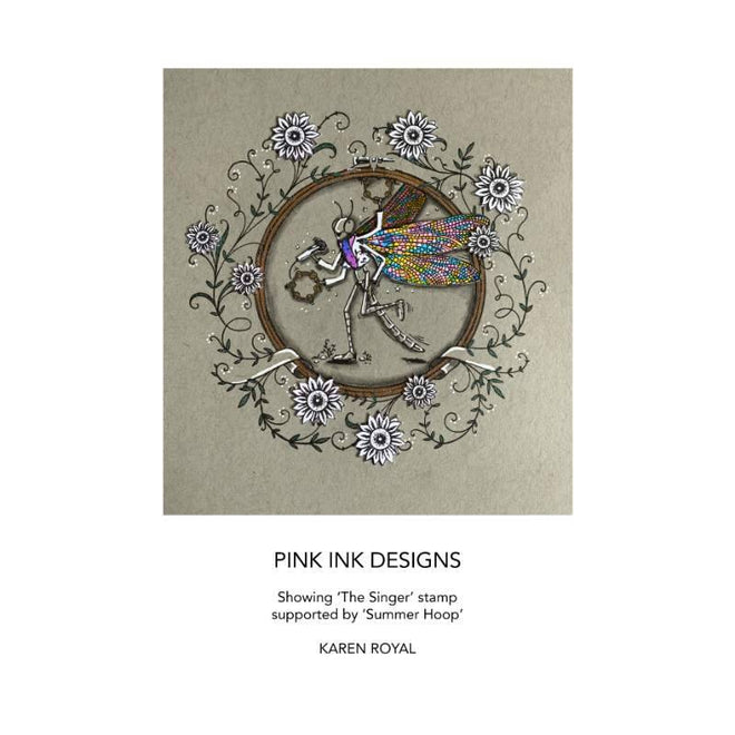 Pink Ink Designs The Singer A6 Clear Stamp Set