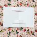 Pop-Out Card Insert White 300gsm Cardstock 3 Panels - 10 pieces 35001