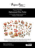 Poppy Garden Embossed Die Cuts 34665