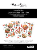 Poppy Garden Quick Card Die Cuts 34674