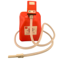PUMPMATIC 12 FT HOSE + 5 Gallon Gas Can Combo Kit - 3.8 GPM - GAS, DIESEL, KEROSENE