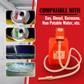 *New* PumpMatic Super Long Gas Pump w/ 12 Ft Hose - 3.8 GPM - Gas, Diesel, Kerosene
