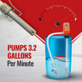 55 Gallon Drum Barrel Pump - Auto-Stop Sensor, 3.2 GPM, 4.25 Ft Hose
