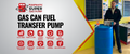 55 Gallon Drum Barrel Pump - Auto-Stop Sensor, 3.2 GPM, 4.25 Ft Hose