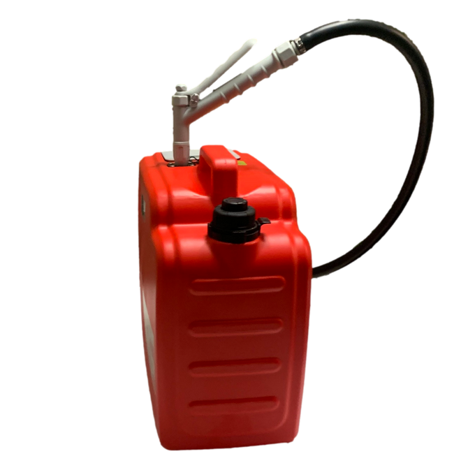 *New* PumpMatic Portable Fuel Station – Heavy Duty Rubber Hose, Multi-Power Refueling System