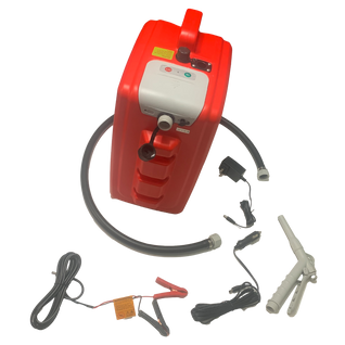 *New* PumpMatic Portable Fuel Station – Heavy Duty Rubber Hose, Multi-Power Refueling System
