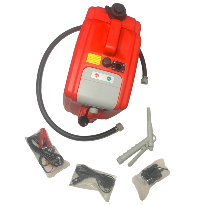 *New* PumpMatic Portable Fuel Station – Heavy Duty Rubber Hose, Multi-Power Refueling System