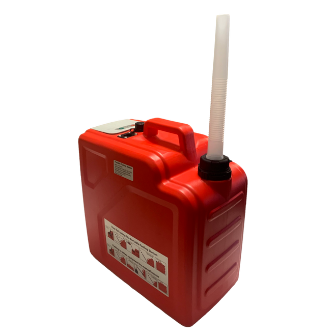 *New* PumpMatic Portable Fuel Station – Heavy Duty Rubber Hose, Multi-Power Refueling System