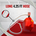 *New* PumpMatic Super Gas Pump w/ 4.25 Ft Hose & Flow Control Nozzle