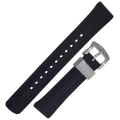 SEIKO Rubber Strap Black OEM 20 mm | R03E011J0