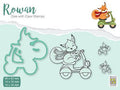 Rowan Dies with Clear Stamps Christmas Fox