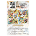 AALL and Create - A5 Rub-Ons - Zesty Blossoms