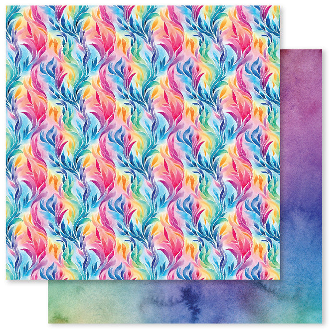 Rainbow Twirl 2.0 12x12 Paper Collection 31046