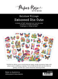 Rainbow Village Embossed Die Cuts 35343