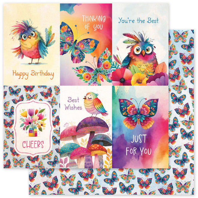 Rainbow Village 12x12 Paper Collection 35487