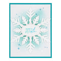 Pierced Mini Labels Etched Dies from the Bibi's Snowflakes Collection by Bibi Cameron