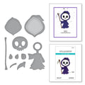 Dancin' Grim Etched Dies from the Dancin' Halloween Collection