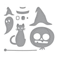 Gnome Drive Halloween Etched Dies from the Gnome Drive Collection