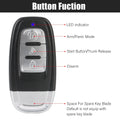 Car Start Stop Keyless Entry System Remote Start Kit Smartphone Control Universal One-button Start Push Systems