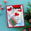 Santa Hugs Etched Dies from the Holiday Hugs Collection by Stampendous