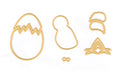 Nellie's Choice - Shape Die - Chick & Egg