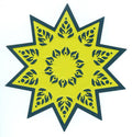 Stained Glass Dies "Fantasy Star"