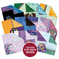 Stained Glass Mystical Worlds 8" x 8" Paper Pad