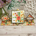 Luxury Shaped Card Blanks & Envelopes - Triple Diamond Easel