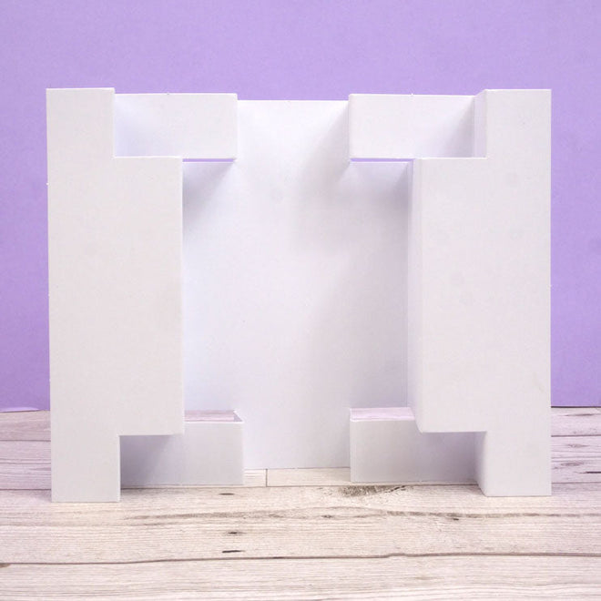 Luxury Shaped Card Blanks & Envelopes - Twin Side Fold-Out