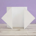 Luxury Shaped Card Blanks & Envelopes - Diamond Gatefold