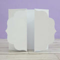 Luxury Shaped Card Blanks & Envelopes - Label Gatefold