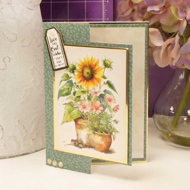Luxury Shaped Card Blanks & Envelopes - Central Mat Gatefold