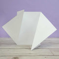 Luxury Shaped Card Blanks & Envelopes - Side Twist Gatefold