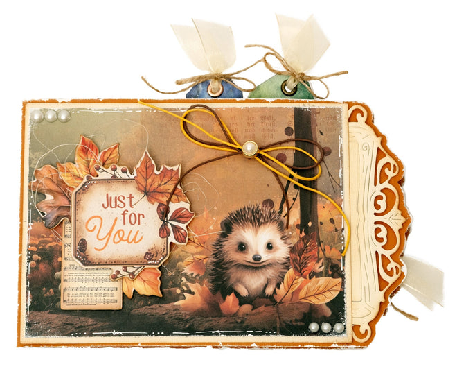 SL Paper Elements Leaves, Animals & Houses Charming Autumn 108 Pieces
