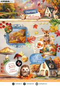 SL Die-Cut Paper Pad Paper Elements Charming Autumn 20 Sheets