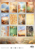 SL Designer Paper Pad Background Papers Charming Autumn 36 Sheets