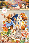 SL Paper Elements Leaves, Animals & Houses Charming Autumn 108 Pieces