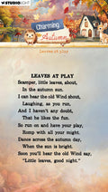 SL Clear Stamps Leaves At Play Charming Autumn 1 Piece