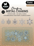 SL Metal Charms Snowflakes Essentials 10 Pieces